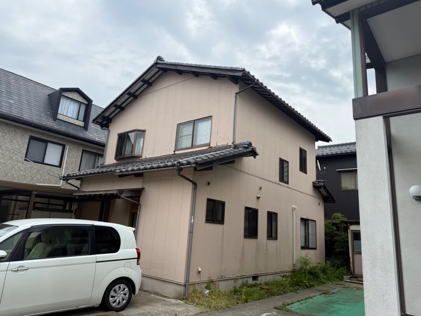 工事前の横から