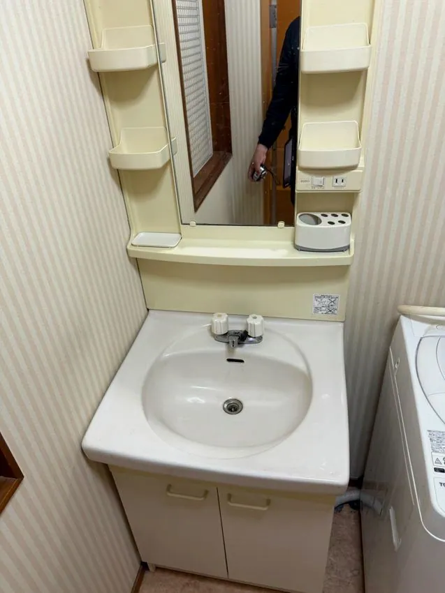 洗面 工事前